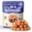 PAWUP Duck Natural Dog Treats, Popcorn-Inspired Crunchy Bites, Healthy Reward or Training Treat for Picky Eaters, Small Medium Large Dog, 2.5oz