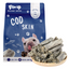 Cod Skin Dog Treat, Fish Skins Rolls, Rawhide Free Single Ingredient Natural Dog Chews, 7oz - Pawup