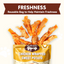 Chicken Wrapped Sweet Potato Dog Treats, Low Fat, Natural Sweet Potato Chews for Dogs, 10.4oz - Pawup