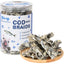 Cod Fish Skin Braids Dog Treats, Omega-3 Rich Single-Ingredient Chews, 7 oz - Pawup