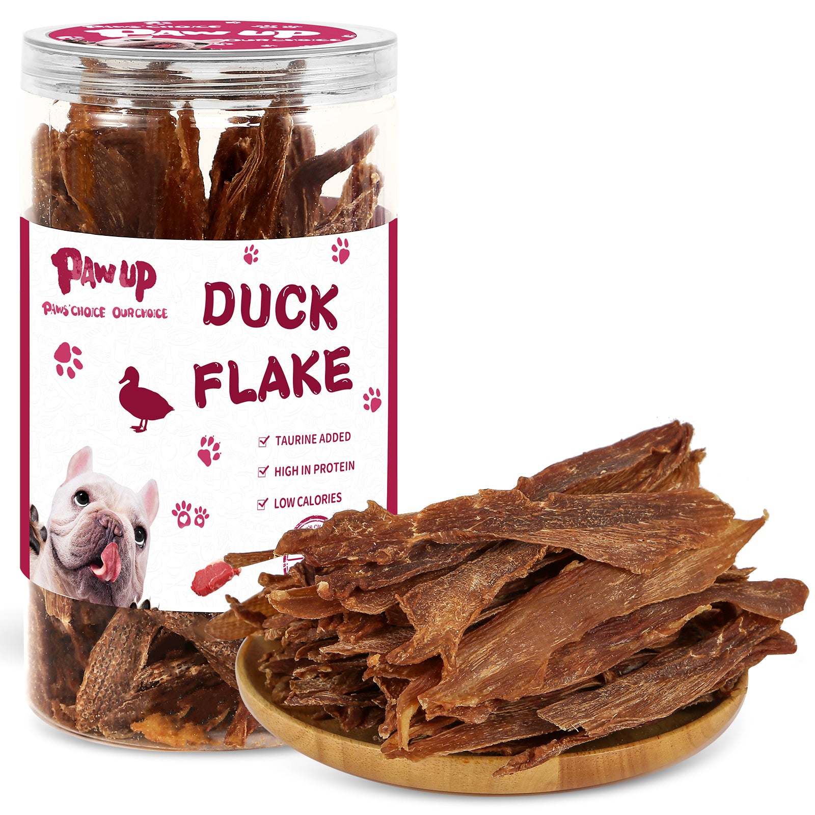 Dog Treats Jerky Duck Crisp Flakes, 6oz - Pawup