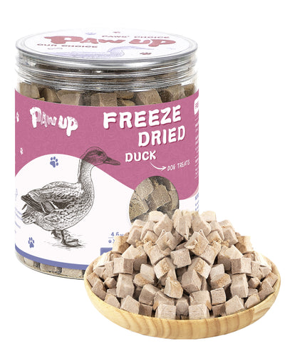 Freeze-Dried Duck Breast Treats for Dogs, High-Protein Snacks, 4.6 oz - Pawup