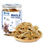 Whole Fish Chews Dog Treats, Protein and Omega-3, 8 oz - Pawup