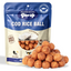 PAWUP Cod Natural Dog Treats, Popcorn-Inspired Crunchy Bites, Healthy Reward or Training Treat for Skin & Coat Health, Small Medium Large Dog, 2.5oz