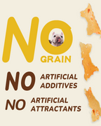 PAWUP Soft Dog Treats, Chicken & Shrimp Jerky Shavings, Easy to Chew Dog Food Topper & Meal Mixer for Small & Senior Dogs, Grain Free, Taurine Added, 6.6 oz - Pawup