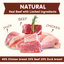 PAWUP Dog Treats Beef Sticks for Small Medium Large Dogs, Natural High Protein Dental Chews Training Treats, 12oz