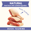 PAWUP Dog Treats Duck Jerky Rings, High Protein Training Treats for Small Medium Large Dogs, Heart Health with Taurine, 10.6oz