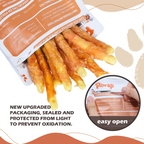Chicken Wrapped Pumpkin Stick Dog Treats, Rawhide-Free Chews for Dogs, 10.4 oz - Pawup