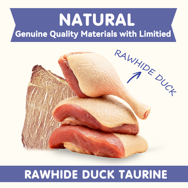 PAWUP Dog Treats Duck Wrapped Rawhide Sticks, Dog Bones for Small Medium Large Dogs, Long Lasting Dog Chew Dental Treats, 10.6oz Main Image
