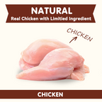 PAWUP Dog Treat Freeze-Dried Chicken & Pumpkin Lollipops with Rawhide, Dental Chew & High Protein Training Treats for Small, Medium & Large Dogs, 1.5 oz 5 Counts - Pawup