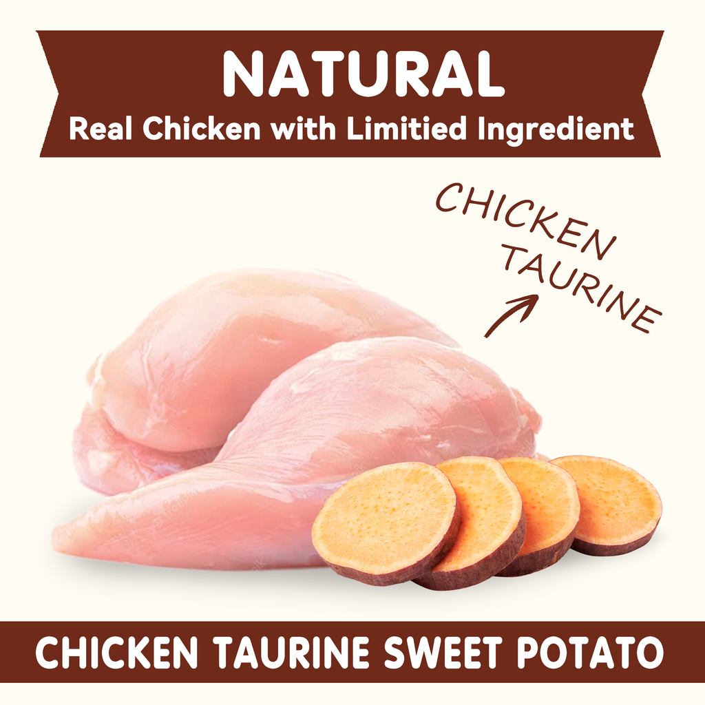 Chicken Wrapped Sweet Potato Dog Treats, Low Fat, Natural Sweet Potato Chews for Dogs, 10.4oz - Pawup