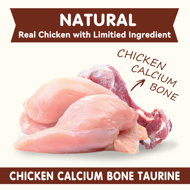 Chicken Wrapped Calcium Bone, Rawhide Free Dog Chews, Training Treats for Dogs, 10.4oz Main Image