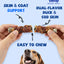 PAWUP Cod Skin Dog Treats with Duck Dog Snacks High Protein and Omega-3, Natural Dog Chews w/Taurine, 21 oz - Pawup