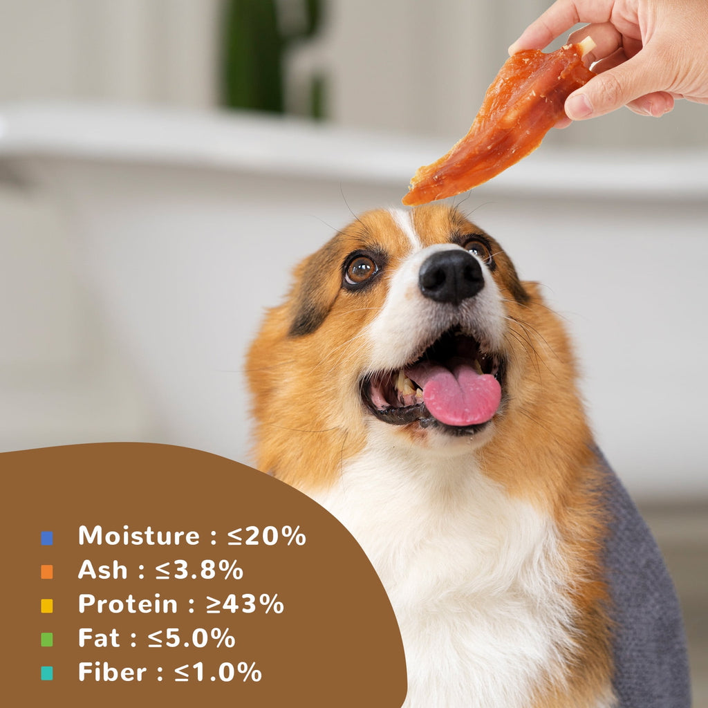 Chicken Jerky Dog Treats, Grain-Free Rawhide-Free Snacks for Dogs, 10.4 oz - Pawup