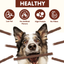 PAWUP Dog Treats Beef Sticks for Small Medium Large Dogs, Natural High Protein Dental Chews Training Treats, 12oz