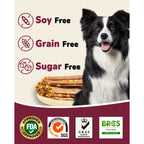 Pawup Duck & Egg Yolk Slices, Soft Chewy Dog Jerky Treats, 12.5 oz