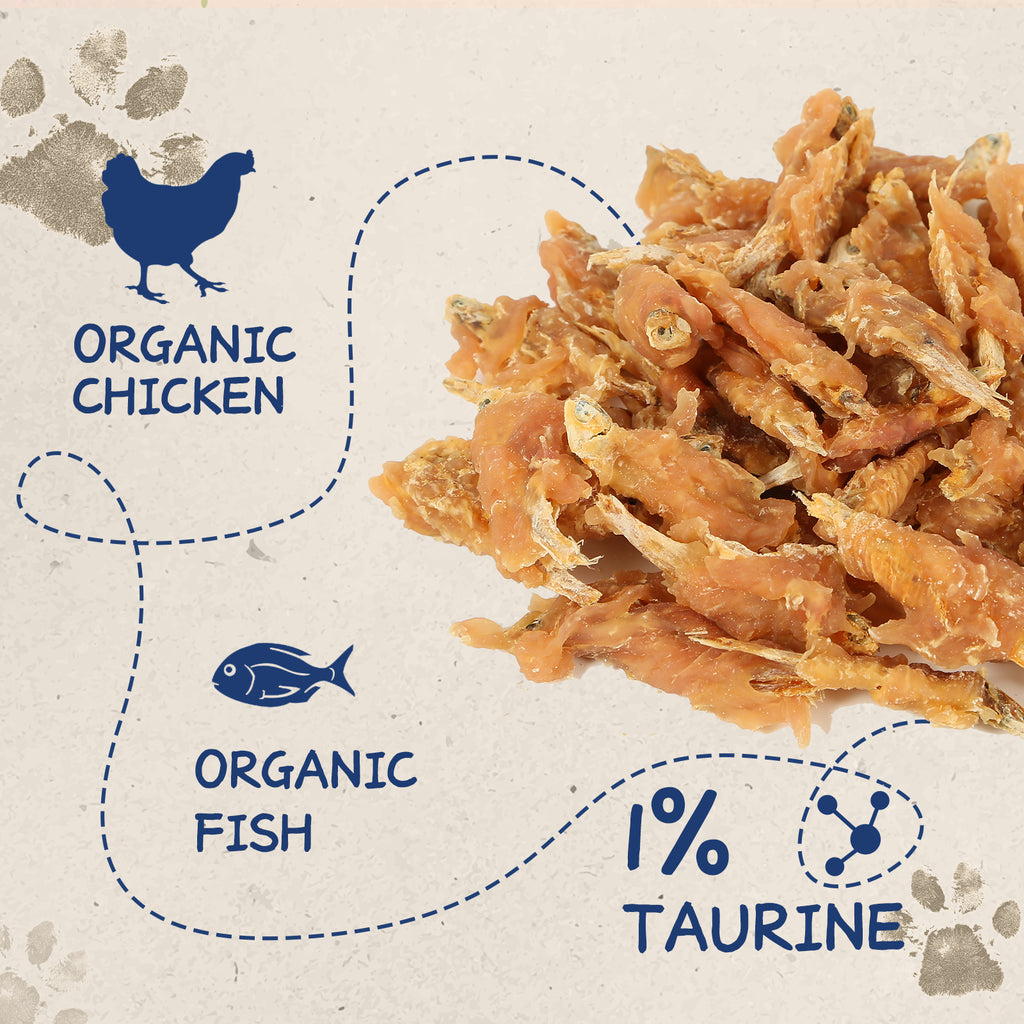 Chicken Wrapped Fish Nutritious dog Treats 10.5 oz - Pawup