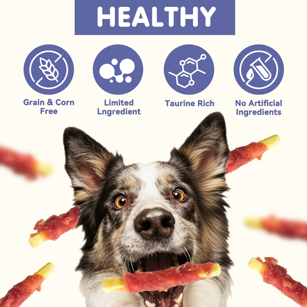 Duck Wrapped Pumpkin Dog Treats, Rawhide-Free Chews for Dogs, 10.6 oz - Pawup