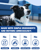 PAWUP Cod Skin Rolls Dog Treats Natural High Omega 3 Dog Snacks, Single Ingredient Cod Skin Chews for Small Dogs w/Taurine, 16 oz - Pawup