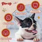 Turkey Jerky Dog Treats, High-Protein Chews for Large Dogs, 2 Sticks (36 g Each) - Pawup