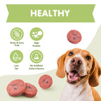 PAWUP Freeze Dried Dog Treats, Real Chicken with Cranberry, High Protein Crunchy Training Snack for Small Medium Large Dogs, 3.6 oz Bag