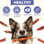 PAWUP Dog Treats Duck Wrapped Rawhide Sticks, Dog Bones for Small Medium Large Dogs, Long Lasting Dog Chew Dental Treats, 10.6oz