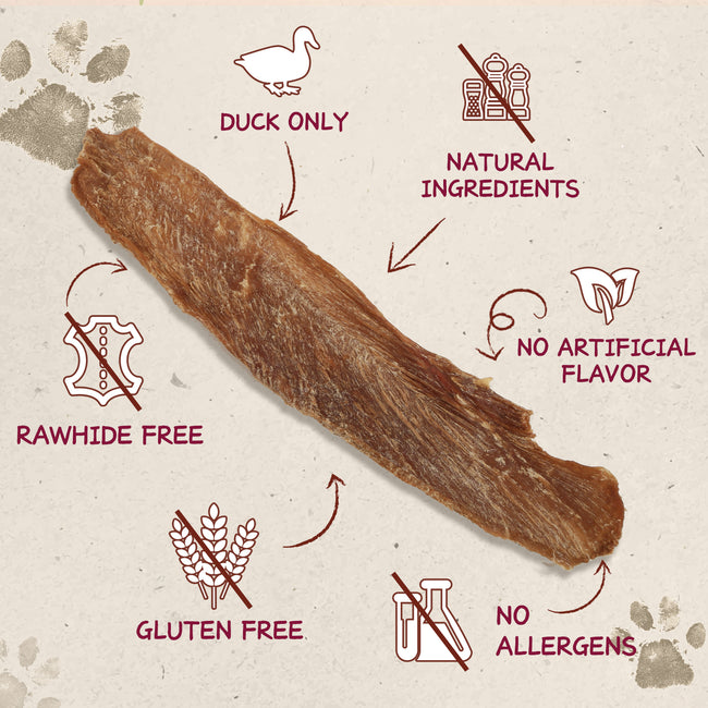 Dog Treats Jerky Duck Crisp Flakes, 6oz Main Image