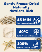 PAWUP Cats Treats Freeze Dried Minnows, Bite-Sized Minnows Snacks, 3.5 oz