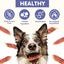 PAWUP Duck Sausage with Cheese Dog Treats, Natural Dog Snacks for Small Medium Large Dogs, Training Treats for Dogs, 10.6oz
