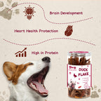 Dog Treats Jerky Duck Crisp Flakes, 6oz - Pawup
