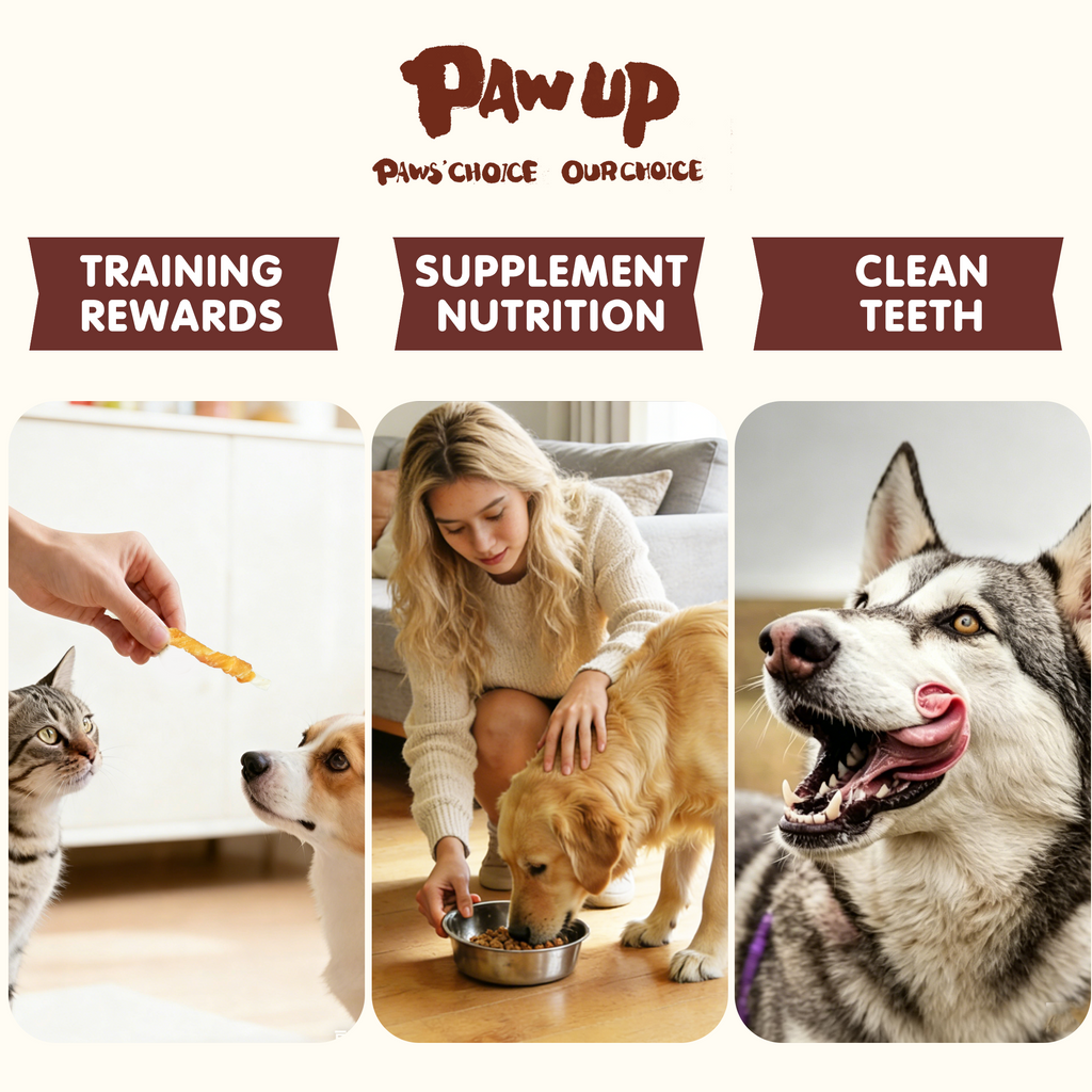 Chicken Wrapped Rawhide Stick Dog Treats, Long-Lasting Chews for Dogs, 10.4 oz - Pawup