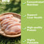 Freeze-Dried Chicken Treats for Dogs & Cats, High-Protein Single-Ingredient Snacks, 4.6 oz - Pawup