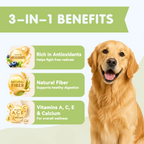 PAWUP Freeze Dried Dog Treats Chicken Breast Slices with Kale for Small, Medium & Large Dogs & Cats, 3.2 oz