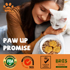 Freeze Dried Quail Egg Yolk Treats for Cats & Dogs, Coat & Urinary Health, 3.5 oz - Pawup