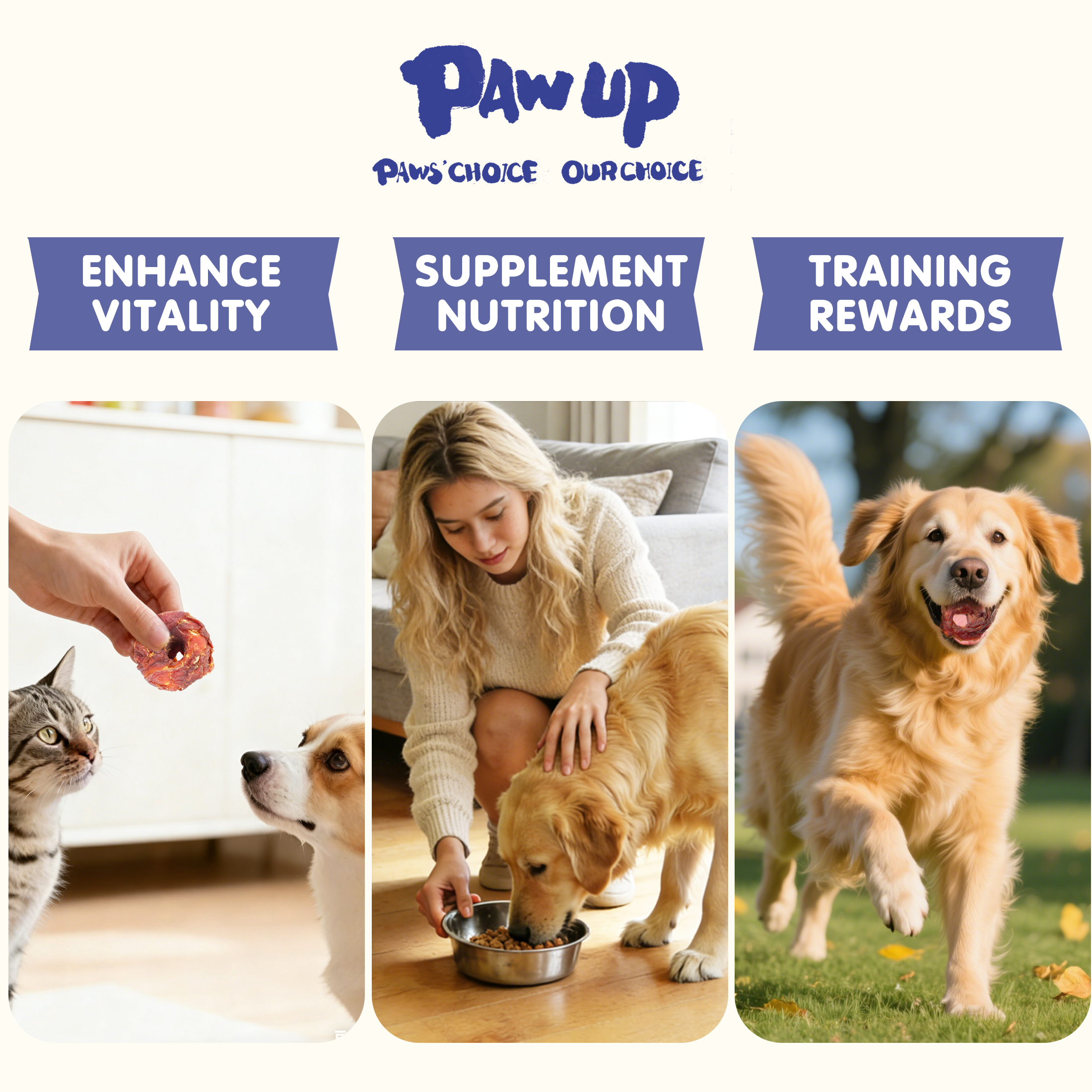 PAWUP Duck Wrapped Rawhide Donuts Dog Treats, Dog Bones Long Lasting for Small Medium Large Dogs, Training Treats for Dog Chewy, 10.6oz - Pawup
