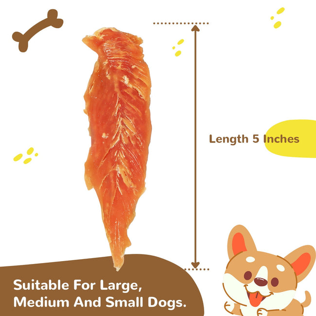 Chicken Jerky Dog Treats, Grain-Free Rawhide-Free Snacks for Dogs, 10.4 oz Main Image