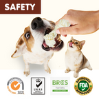 PAWUP Dog Chews Beef Hide Rawhide Bones for Medium & Large Dogs, 3.6 oz Bag