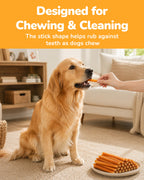 PAWUP Rawhide-Free Chicken Chew Sticks Dogs Treats, 5 Inch - Pawup