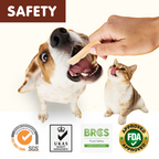 PAWUP Chicken Jerky Dog & Cat Treats, High Protein Treats for Small Medium Large Dogs & Cats, 10.6oz