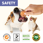 PAWUP Duck Natural Dog Treats, Popcorn-Inspired Crunchy Bites, Healthy Reward or Training Treat for Picky Eaters, Small Medium Large Dog, 2.5oz