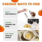 Freeze Dried Quail Egg Yolk Treats for Cats & Dogs, Coat & Urinary Health, 3.5 oz - Pawup