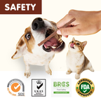 PAWUP Dog Treats Beef Sticks for Small Medium Large Dogs, Natural High Protein Dental Chews Training Treats, 12oz - Pawup