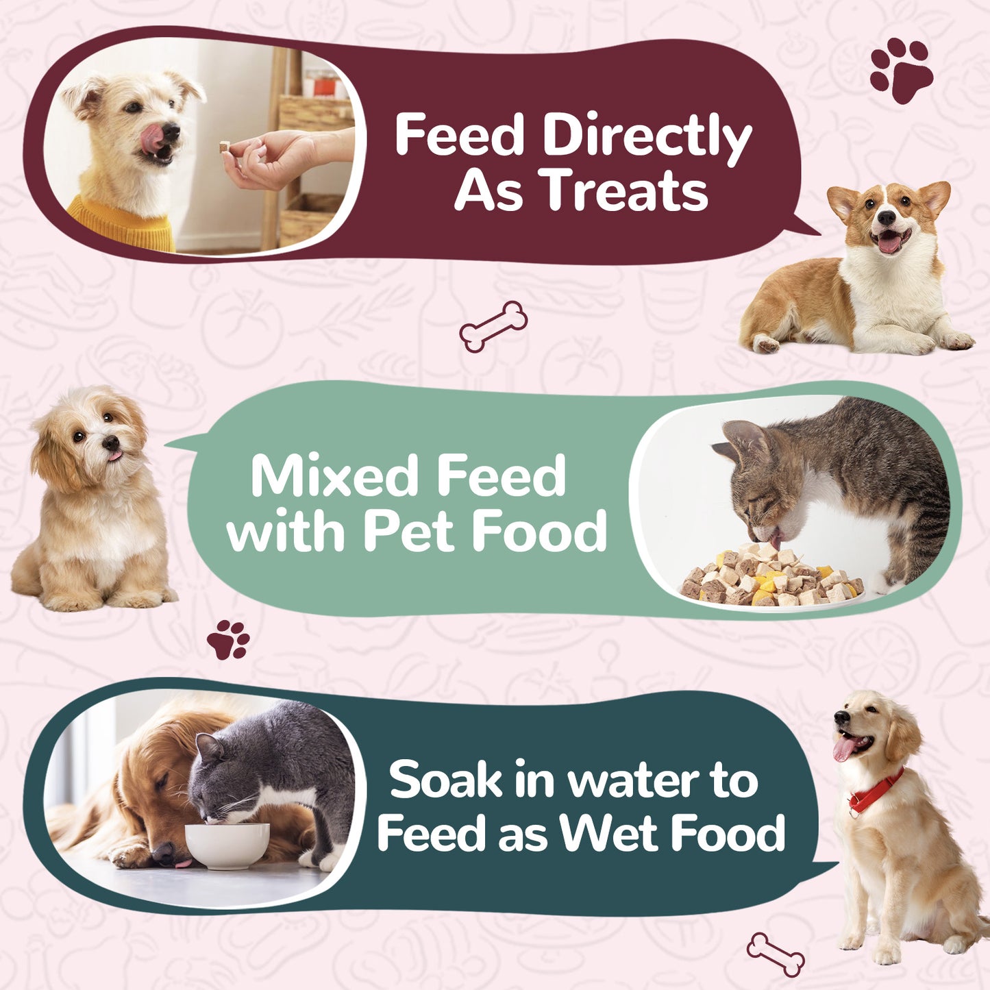 Freeze-Dried Beef Liver Dog Treats, High-Protein Single-Ingredient Snacks, 3.8 oz - Pawup