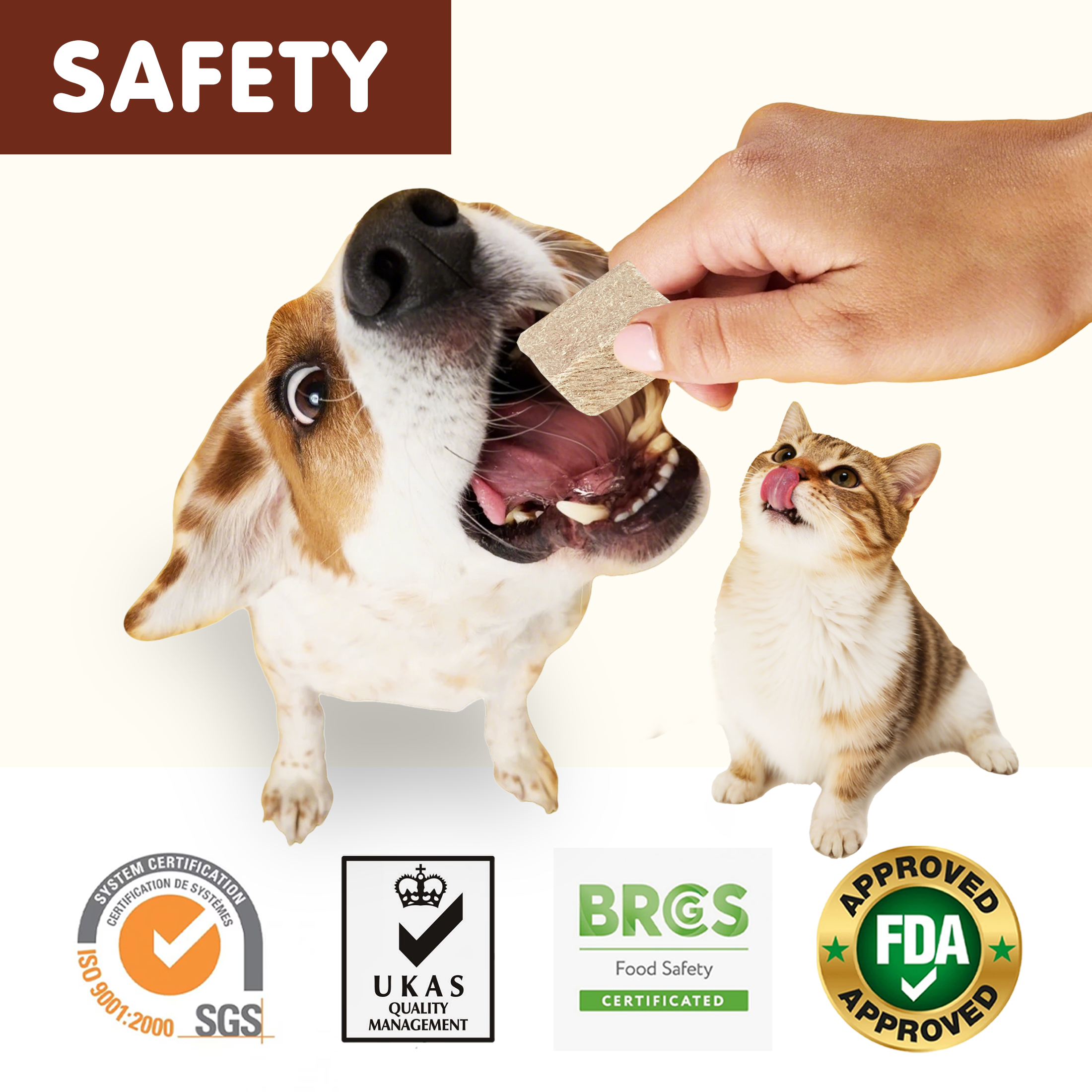 PAWUP Freeze Dried Dog Treats, Chicken, Duck, Beef, Beef Liver & Salmon, Single-Ingredient Variety Snack Pack for Small, Medium & Large Dogs, 2.5 oz Bag - Pawup