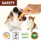 PAWUP Chicken Wrapped Rawhide Twist Dog Treats, Rawhide Dog Bones for Small Medium Large Dogs, 10.6oz