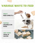 Freeze-Dried Chicken Treats for Dogs & Cats, High-Protein Single-Ingredient Snacks, 4.6 oz - Pawup