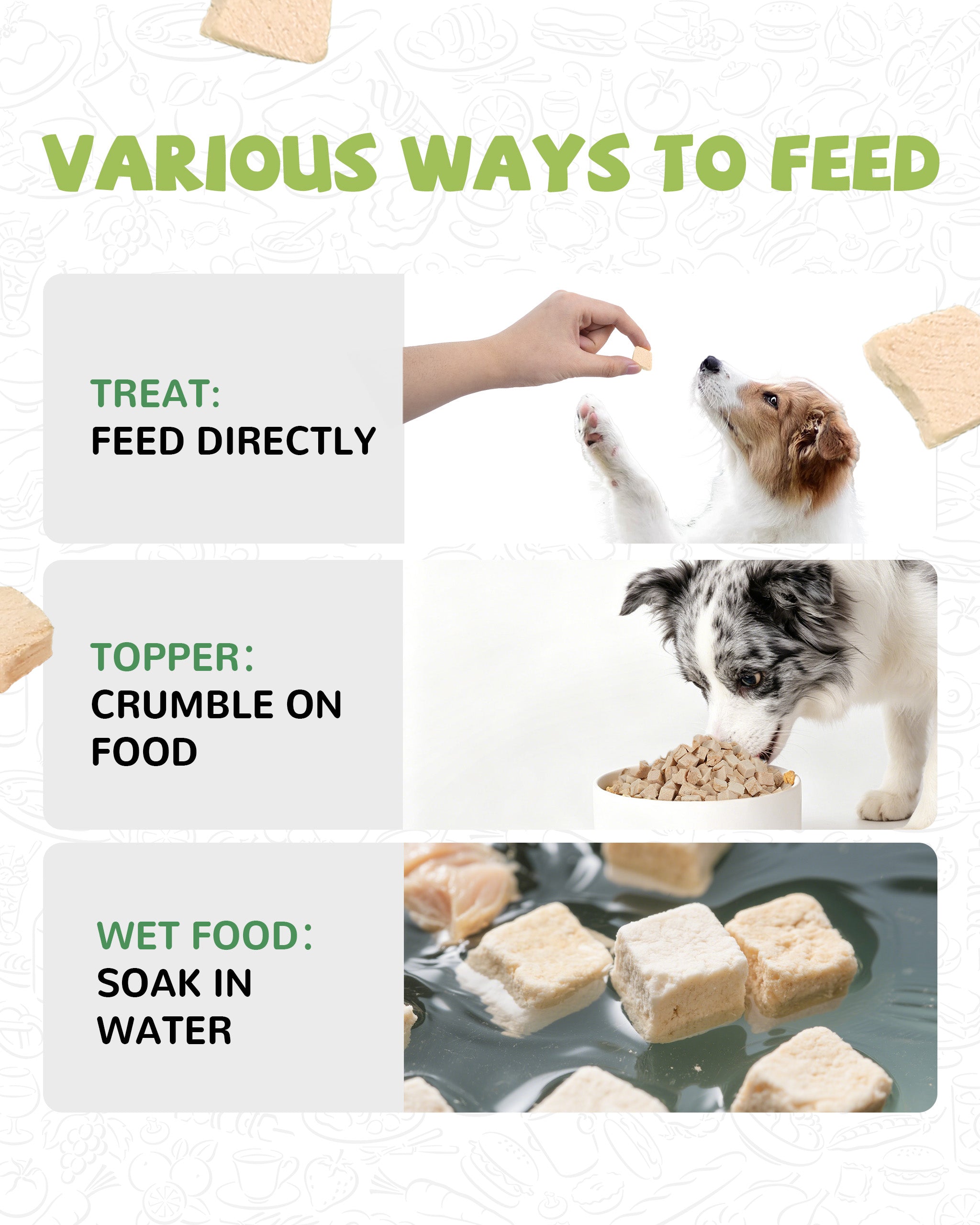 Freeze-Dried Chicken Treats for Dogs & Cats, High-Protein Single-Ingredient Snacks, 4.6 oz - Pawup