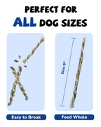 PAWUP Cod Skin Strips Dog Treats, Natural Fish Skin Chews, Omega-3 Rich for Skin & Coat Health, Single Ingredient Dog Snacks for Small & Medium Dogs, 16 oz - Pawup