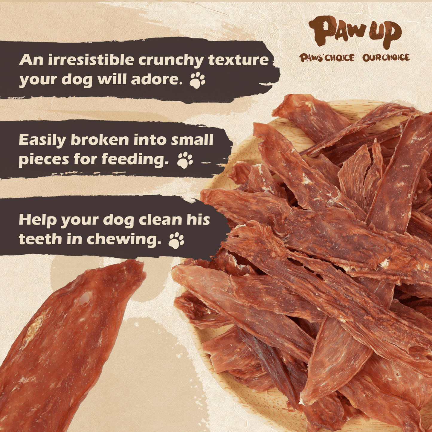 Duck Flakes Dog Treats, High-Protein Training Snacks for All Dogs, 7 oz - Pawup
