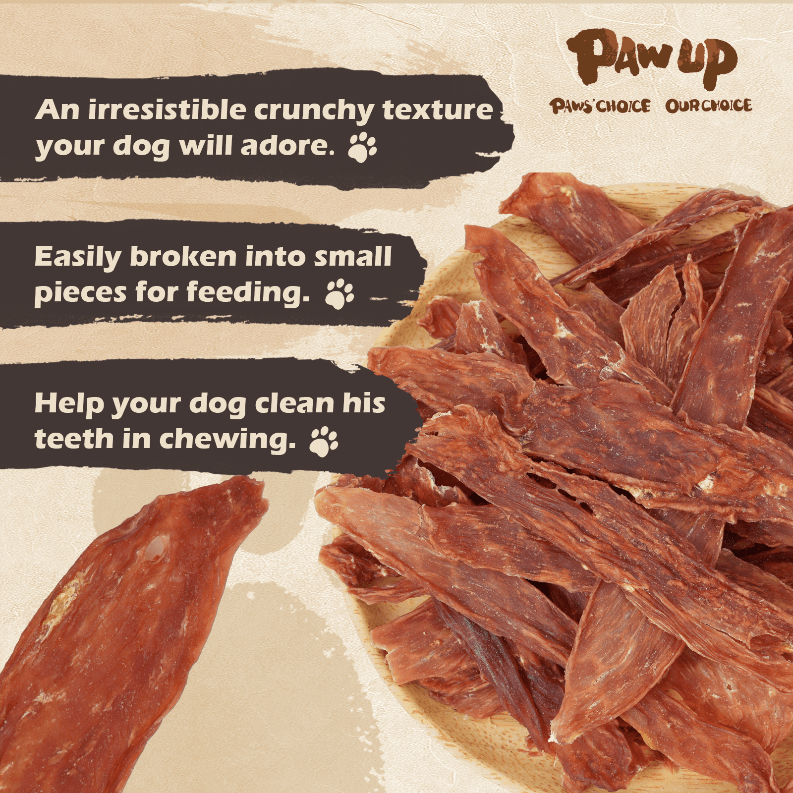 Duck Flakes Dog Treats, High-Protein Training Snacks for All Dogs, 7 oz - Pawup